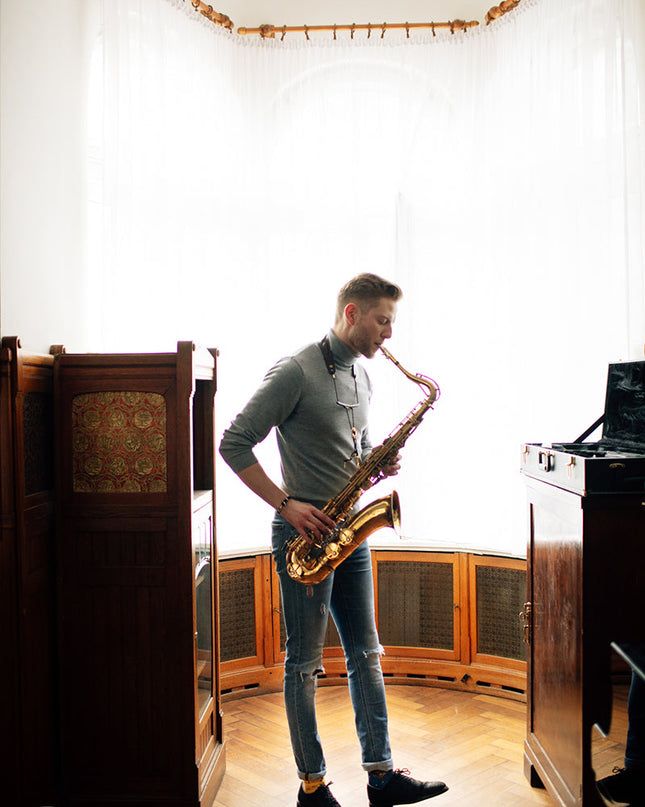 Collection de chaussettes amusantes Many Mornings Zokni - Notes de musique