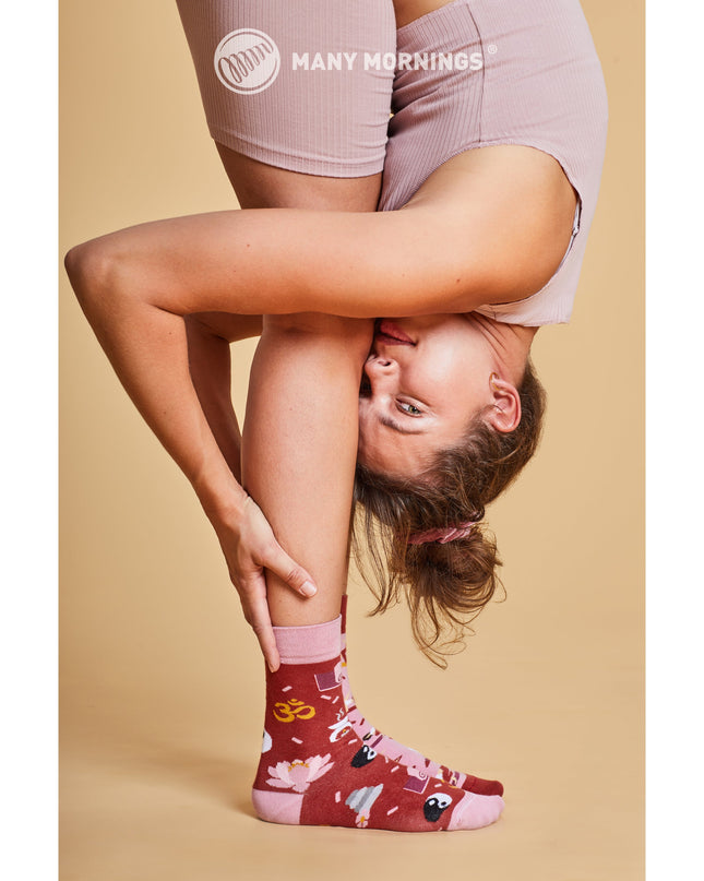 Zokni Many Mornings - Namaste Chaussettes de Noël amusantes pour tous