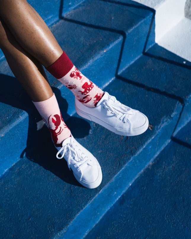 Zokni de Many Mornings - Oh Crab ! Chaussettes de Noël amusantes pour tous