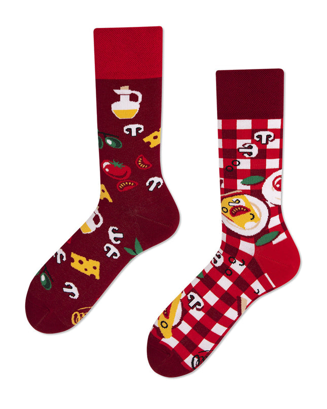 Collection de chaussettes amusantes Many Mornings Zokni - Pizza Italiana