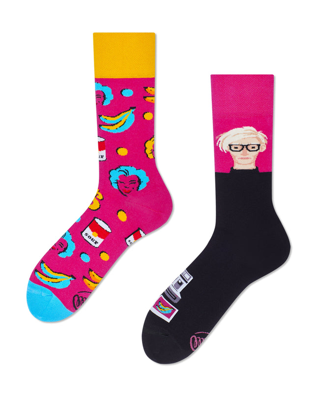 Pop Art Fun Socks Collection by Many Mornings