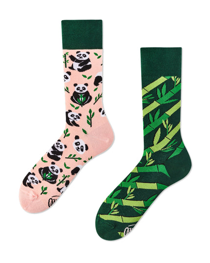Many Mornings Zokni - Chaussettes amusantes Sweet Panda pour tous