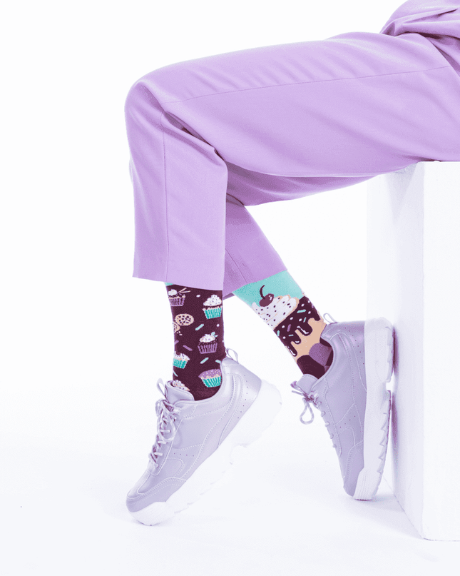 Chaussettes Many Mornings - Le Cupcake