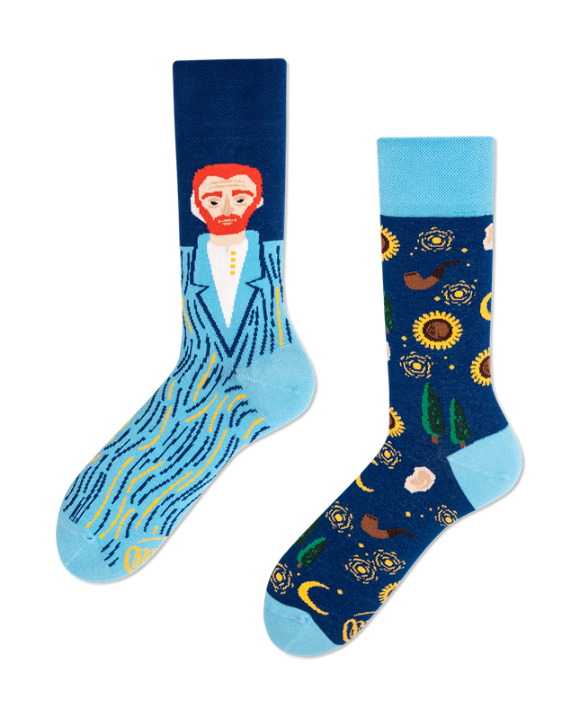 Many Mornings Zokni - Chaussettes True Vincent Fun - Édition limitée