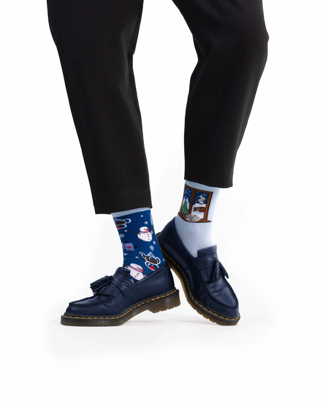 Chaussettes Many Mornings - Ambiance hivernale | Mots-clés : Accessoires de Noël