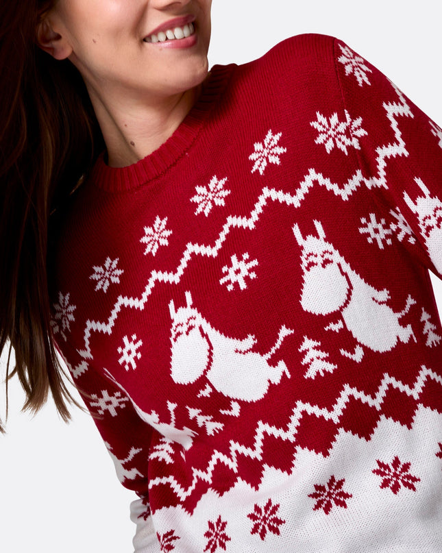 Pull de Noël Moomin pour femme