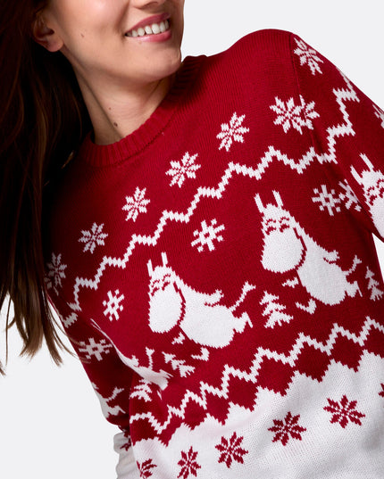 Pull de Noël Moomin pour femme - Style classique des fêtes