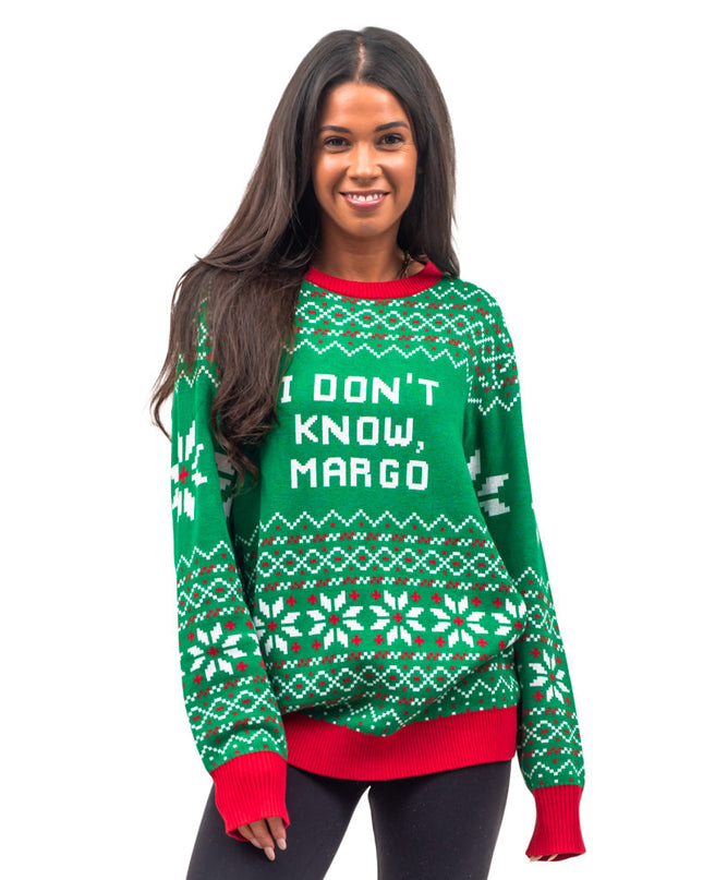 Todd et Margo Tapis Pull de Noël moche tricoté mouillé