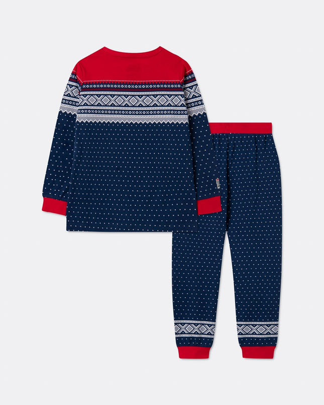 Marius Blå Pysj Barn - Pyjamas de Noël pour enfants pour toutes les occasions