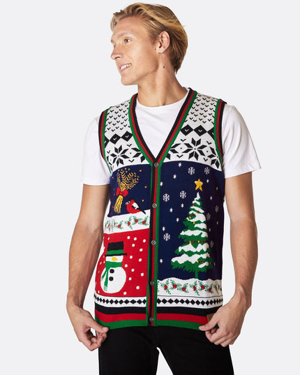 Gilet de Noël pour homme