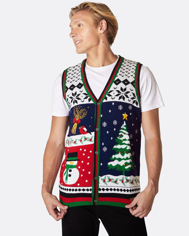 Gilet de Noël pour homme