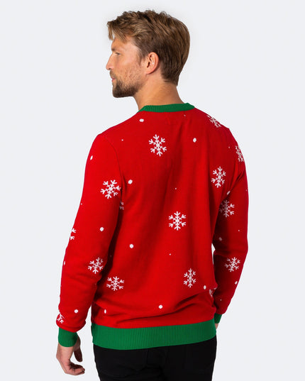 Pull pour homme « Rentrer à la maison pour Noël » pour célébrer les fêtes