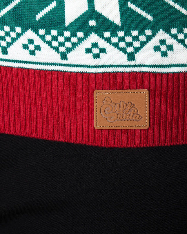 Pull de Noël pour homme à motifs d'animaux sales