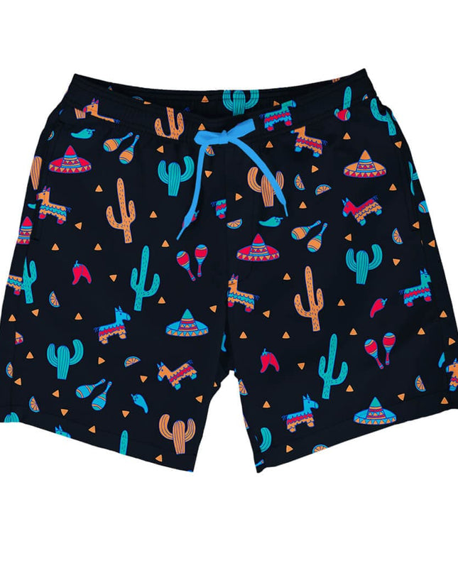 Midnight Fiesta Stretch Swim Trunks - 7.5" Inseam