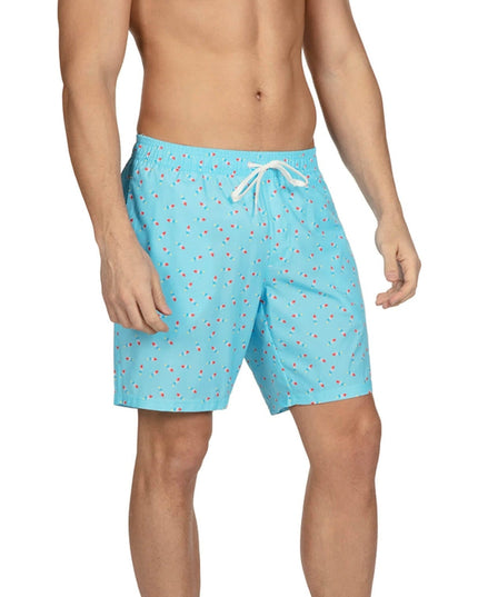 Patriotic Pops Stretch Swim Trunks - 7.5" Inseam