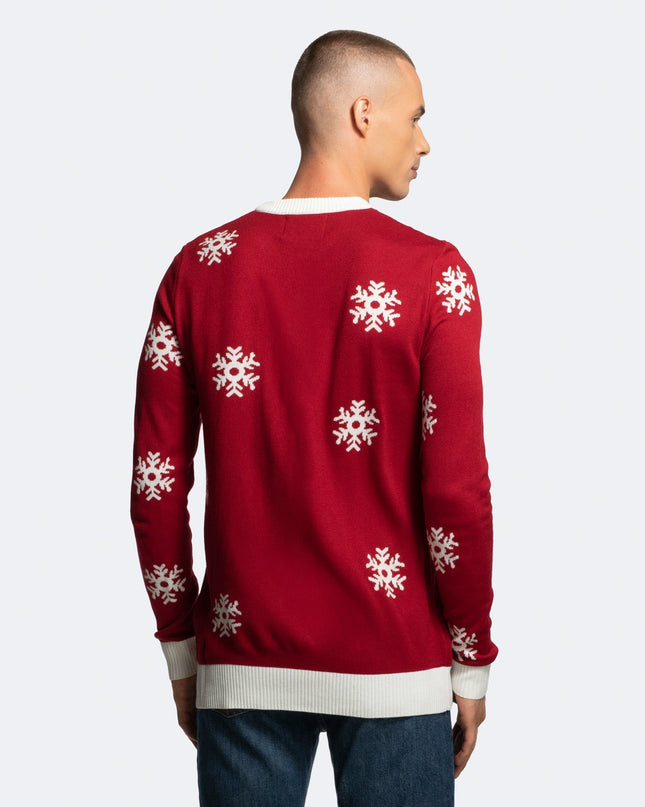 Pull de Noël pour homme avec motif de rennes