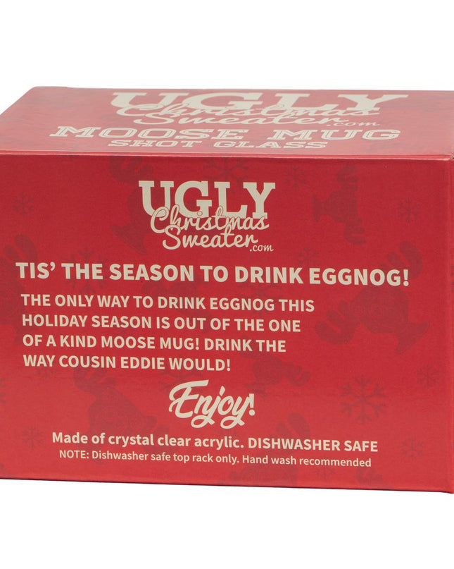 Verre à shot Moose Eggnog inspiré du film National Lampoon's Christmas Vacation