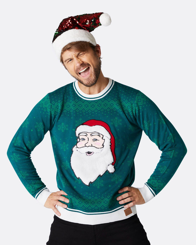 Pull de Noël Père Noël pour homme