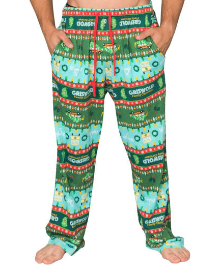 Pantalon de détente de Noël National Lampoon Griswold Fair Isle