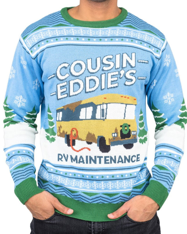 Le pull Blue Eddies de National Lampoon Christmas Vacation