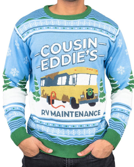 Le pull Blue Eddies de National Lampoon Christmas Vacation
