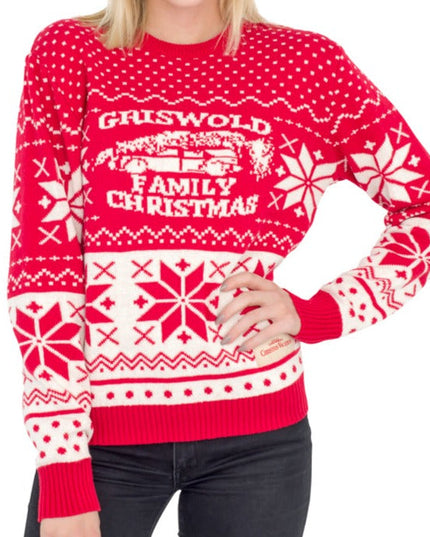 Pull moche pour femmes inspiré de la famille Griswold de National Lampoon