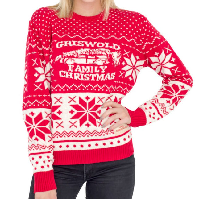 Pull moche pour femmes inspiré de la famille Griswold de National Lampoon