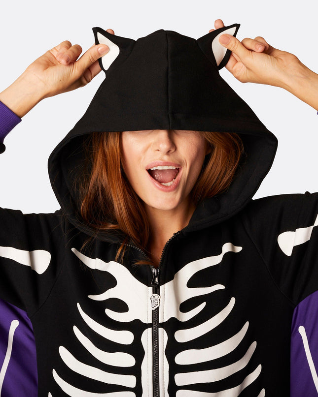 Combinaison chauve-souris pour femme