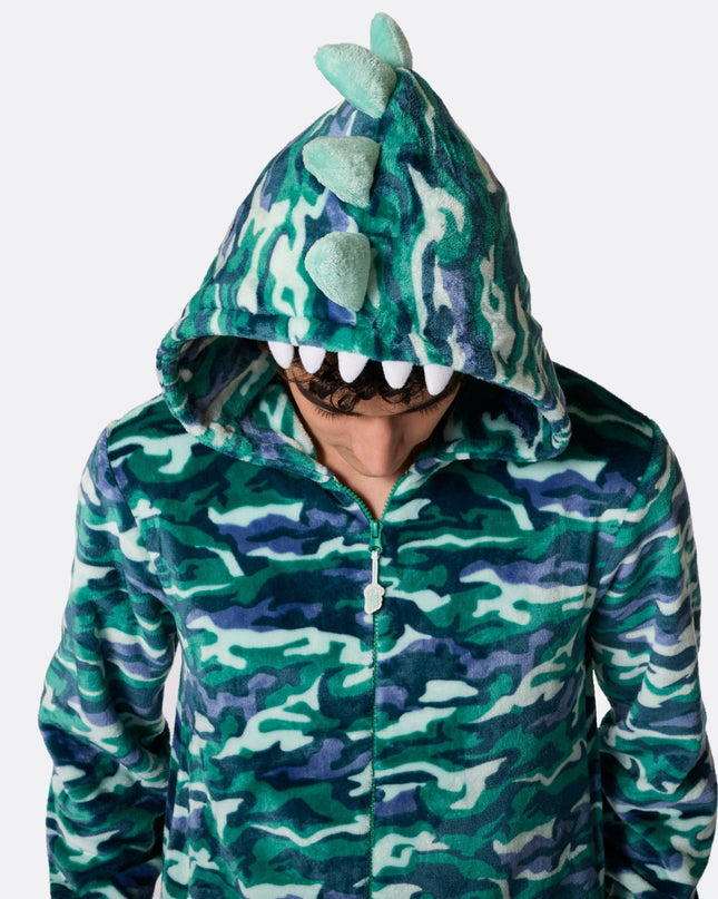 Combinaison dinosaure pour homme