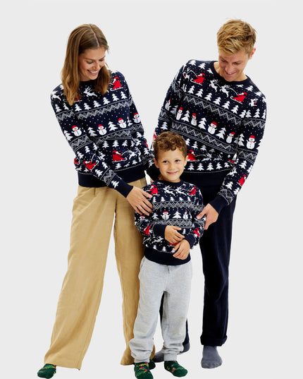 Pull de Noël élégant pour enfants, pour une ambiance festive