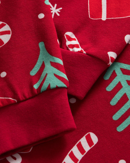 Salopette de Noël rouge pour enfants