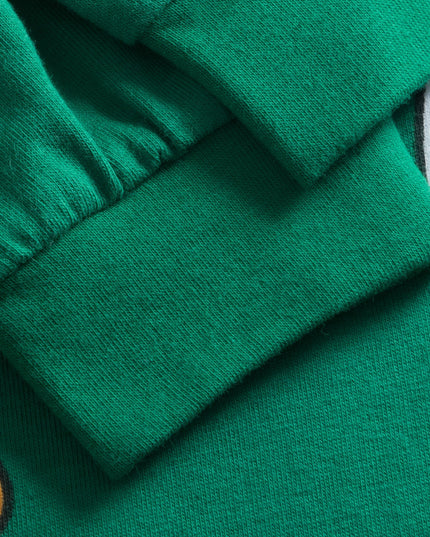 Salopette de Noël verte pour enfants