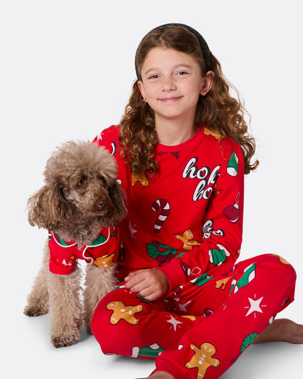 Pyjamas de Noël rouges pour chiens