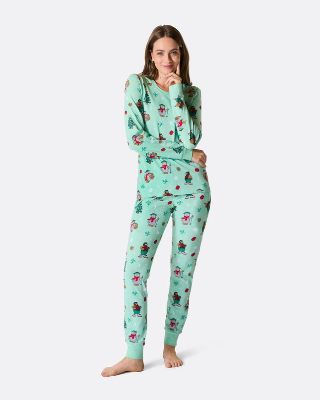 Pyjama de Noël en famille Flåklypa