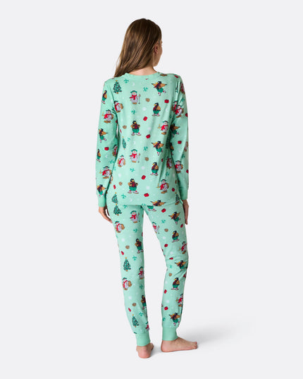 Pyjama de Noël Flåklypa pour femme