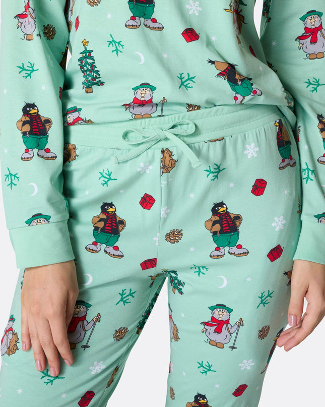 Pyjama de Noël Flåklypa pour femme