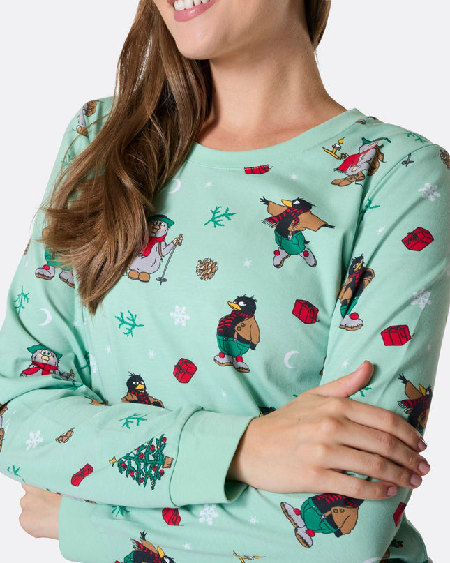 Pyjama de Noël Flåklypa pour femme