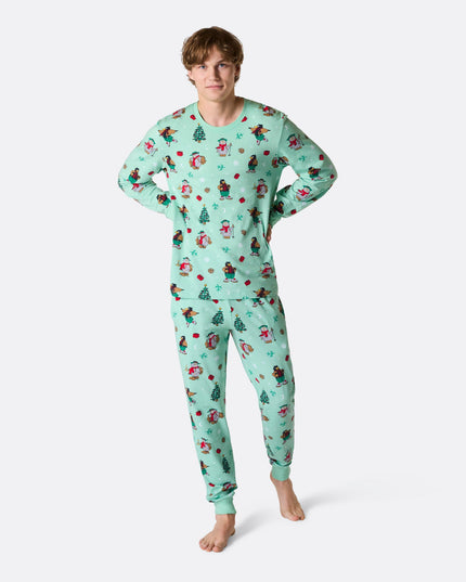 Pyjama de Noël en famille Flåklypa