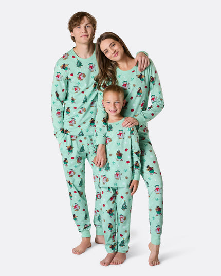 Pyjamas de Noël Flåklypa pour enfants