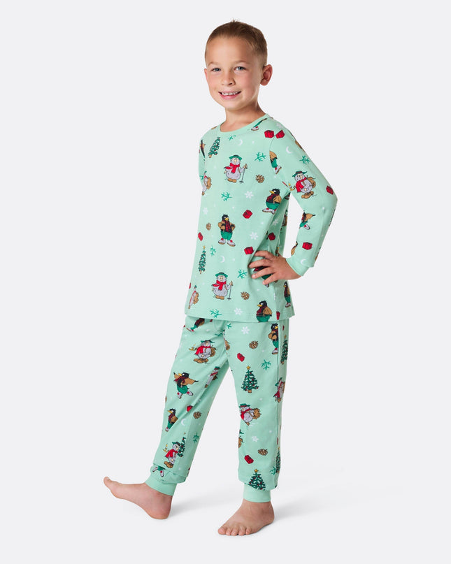 Pyjama de Noël en famille Flåklypa