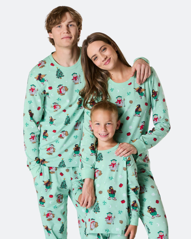 Pyjama de Noël en famille Flåklypa