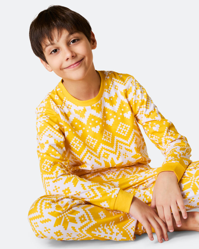 Pyjamas de Pâques pour enfants - Modèle tricoté
