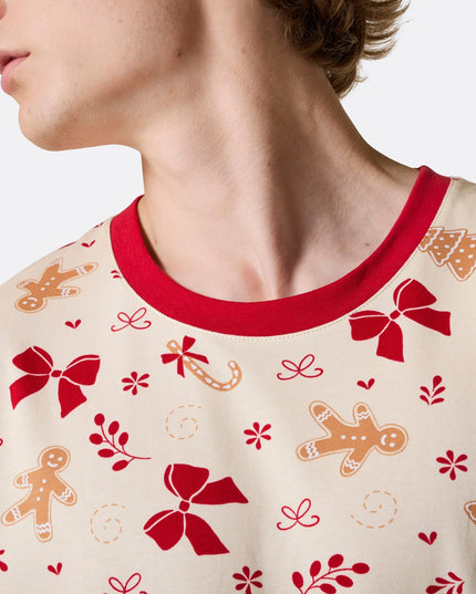 Men's Gingerbread Christmas Pyjamas