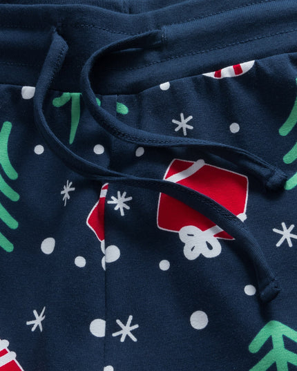 Pyjamas de Noël bleus pour enfants