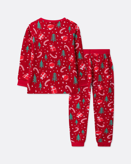 Pyjamas de Noël rouges pour enfants