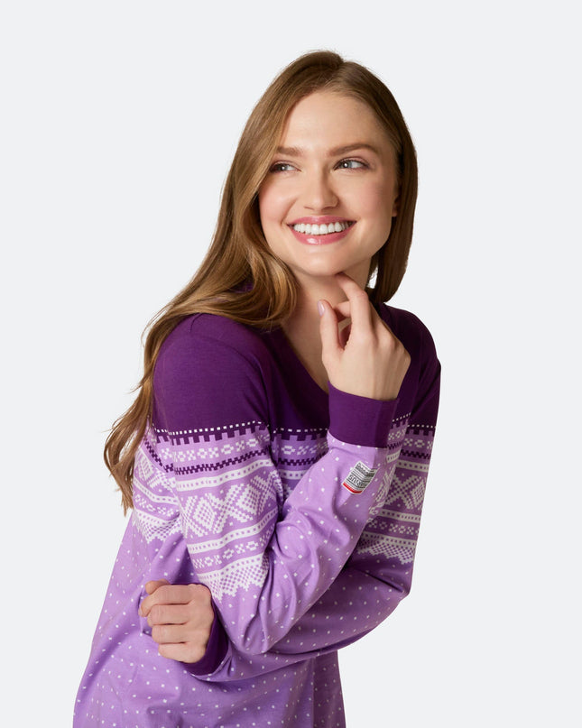 Marius Lilla Pysj Dame - Pyjama de Pâques pour femme avec motif Moomin