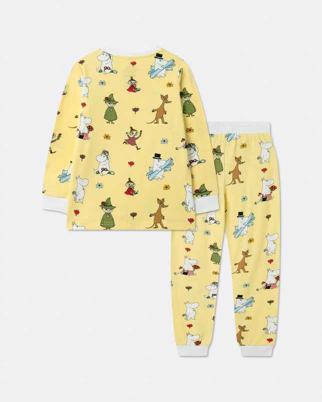Pyjamas Moomin jaunes pour enfants