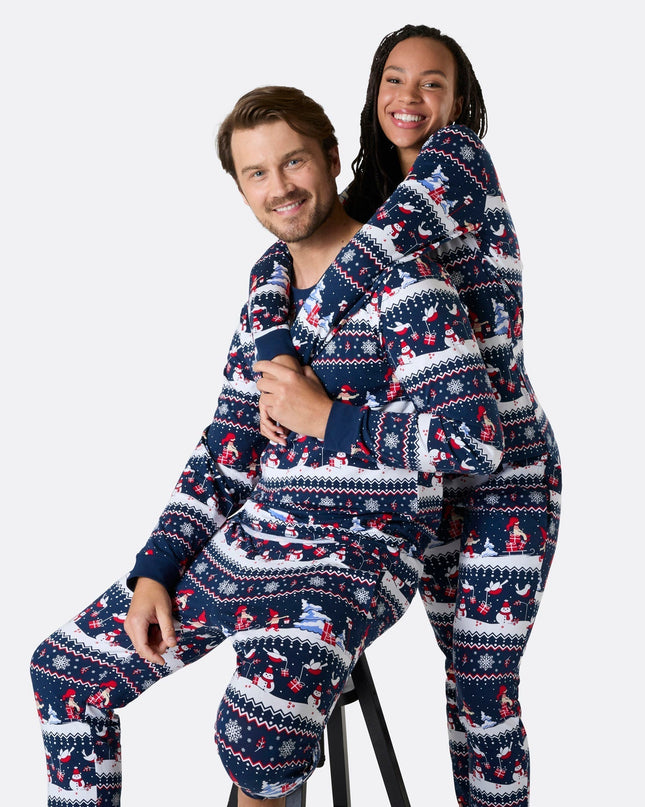 Paysages de Noël Pyjamas de Noël Famille