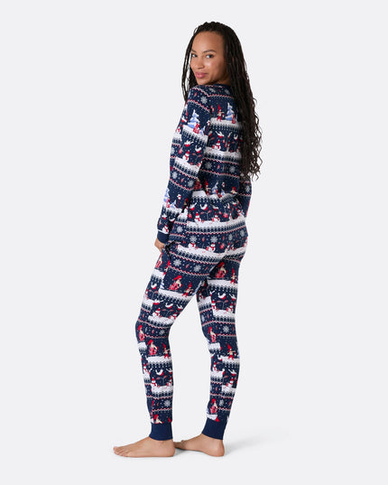 Women's Christmas Scenery Pyjamas