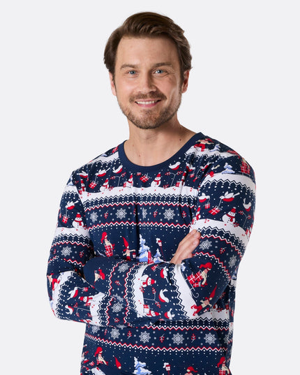 Paysages de Noël Pyjamas de Noël Famille
